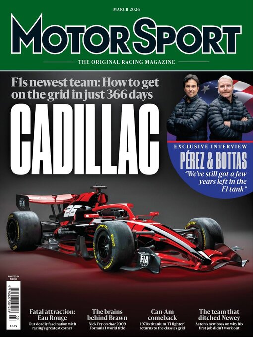 Title details for Motor Sport Magazine by Motorsport Magazine Limited - Available